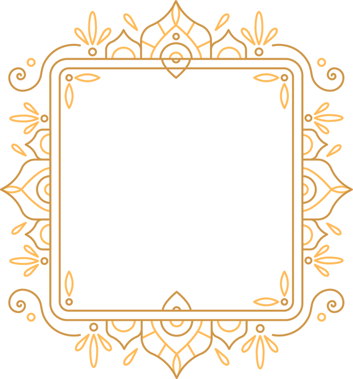 Elegant Ornate Profile Picture Frame